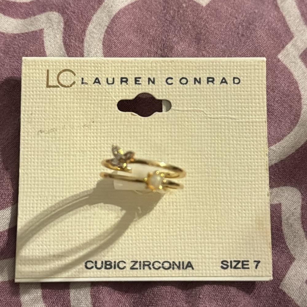 NWT LC Lauren Conrad 🦋 Ring